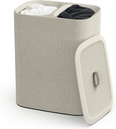 (⭐⭐ HOT SALE NOW)  Tota 90-liter Laundry Hamper Separation Basket with lid