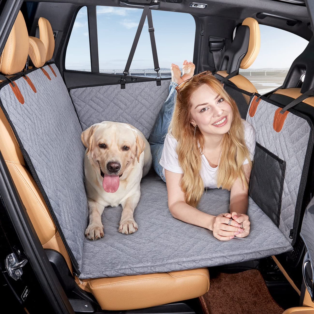 (⭐⭐ HOT SALE NOW) Back Seat Extender ,Dog Car Seat Cover