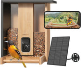 🎉2024 Hot SALE 🎉AI Smart Bird Feeder with Camera Solar Powered