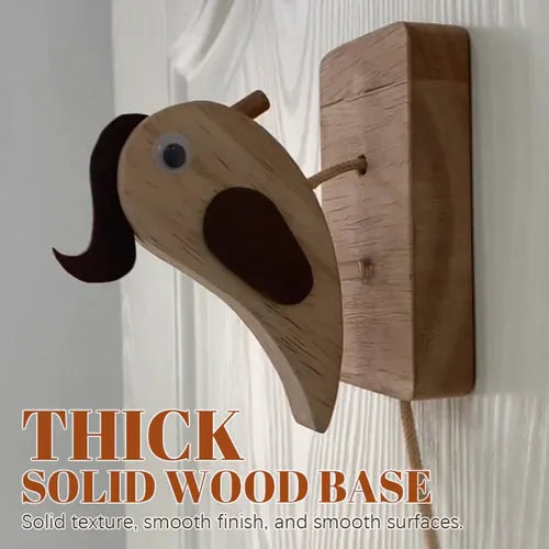 wooden woodpecker doorbell Astoryshop