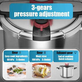 (⭐⭐ HOT SALE NOW) Stainless Steel Kitchen Pressure Cooker