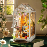 📖Garden House 3D Wooden DIY Book Nook-J